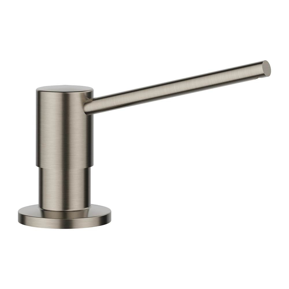 Torre Soap Dispenser - Satin Dark Steel