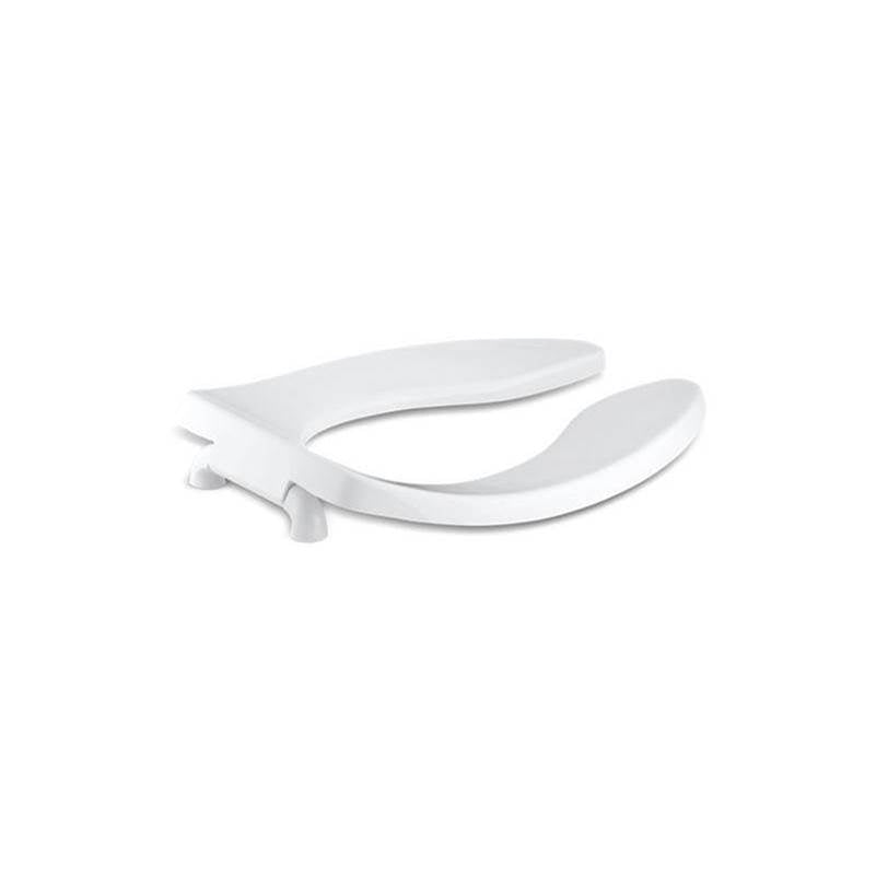 Lustra Elongated toilet seat with check hinge