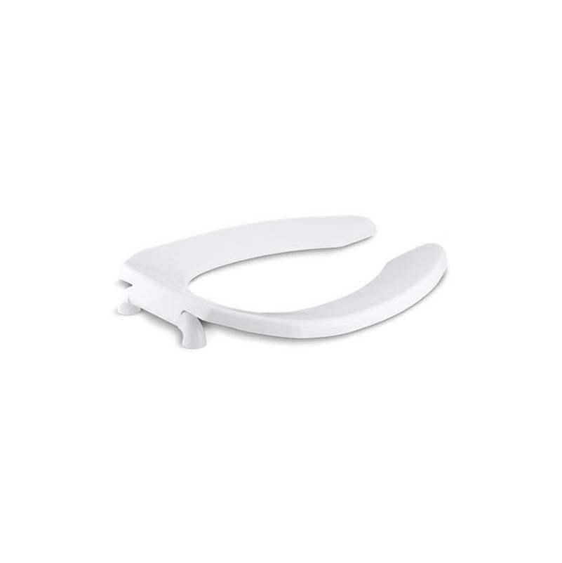 Lustra Elongated toilet seat with check hinge