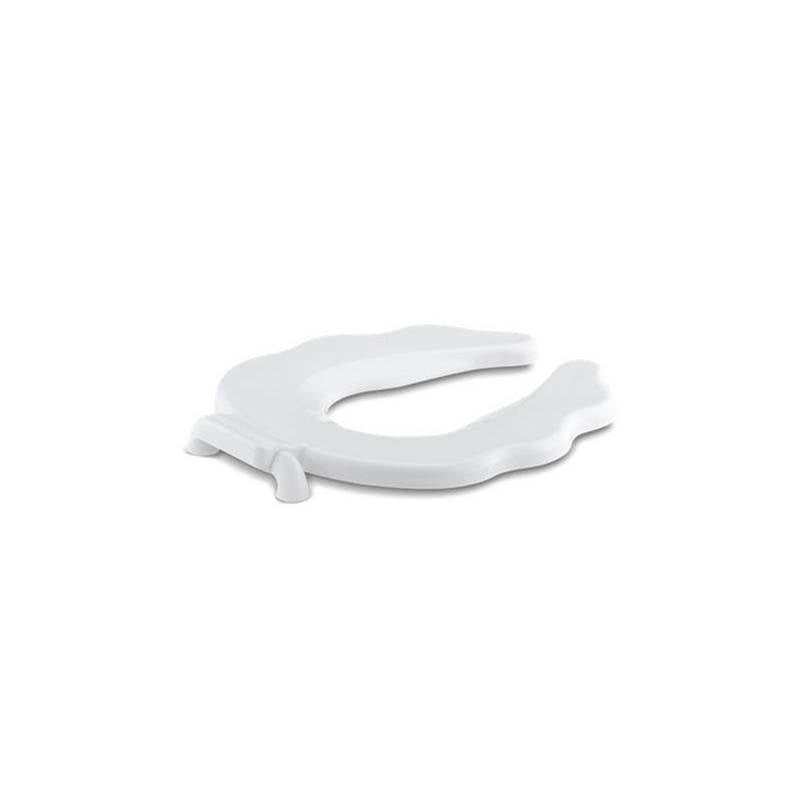 Primary Commercial round-front toilet seat with antimicrobial agent