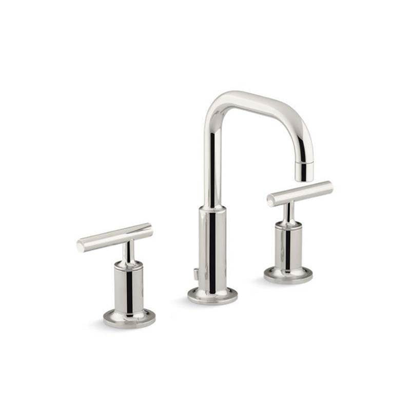 Purist Widespread bathroom sink faucet with Lever handles, 1.2 gpm
