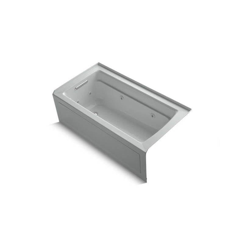 Archer 60" x 32" alcove whirlpool bath, left drain