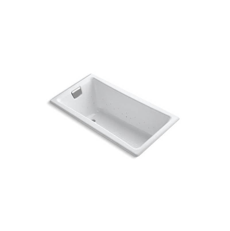 Tea-for-Two 60" x 32" drop-in Heated BubbleMassage air bath