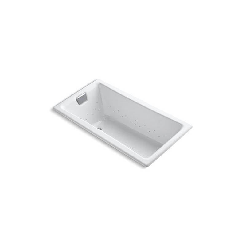 Tea-for-Two 60" x 32" drop-in Heated BubbleMassage air bath