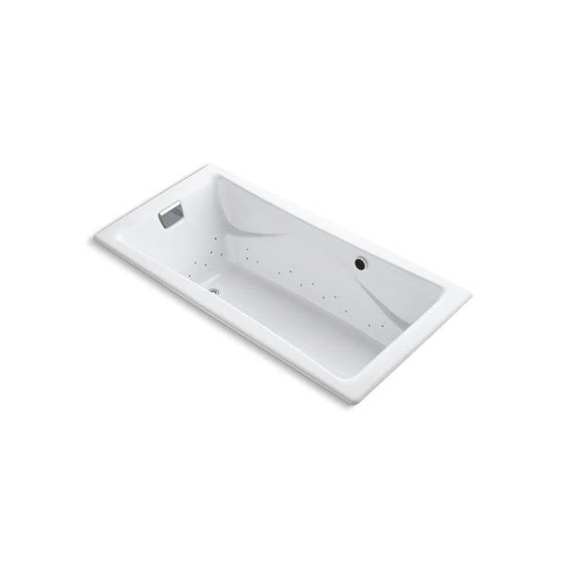 Tea-for-Two 71-3/4" x 36" drop-in Heated BubbleMassage air bath