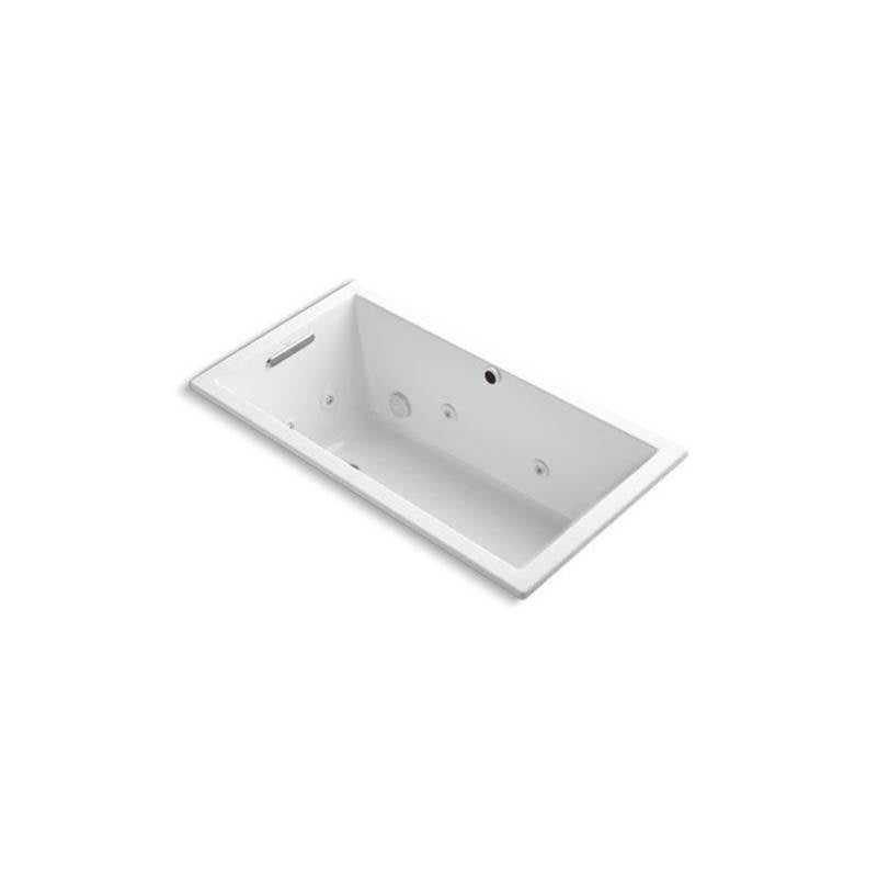 Underscore 60" x 32" drop-in heated whirlpool bath
