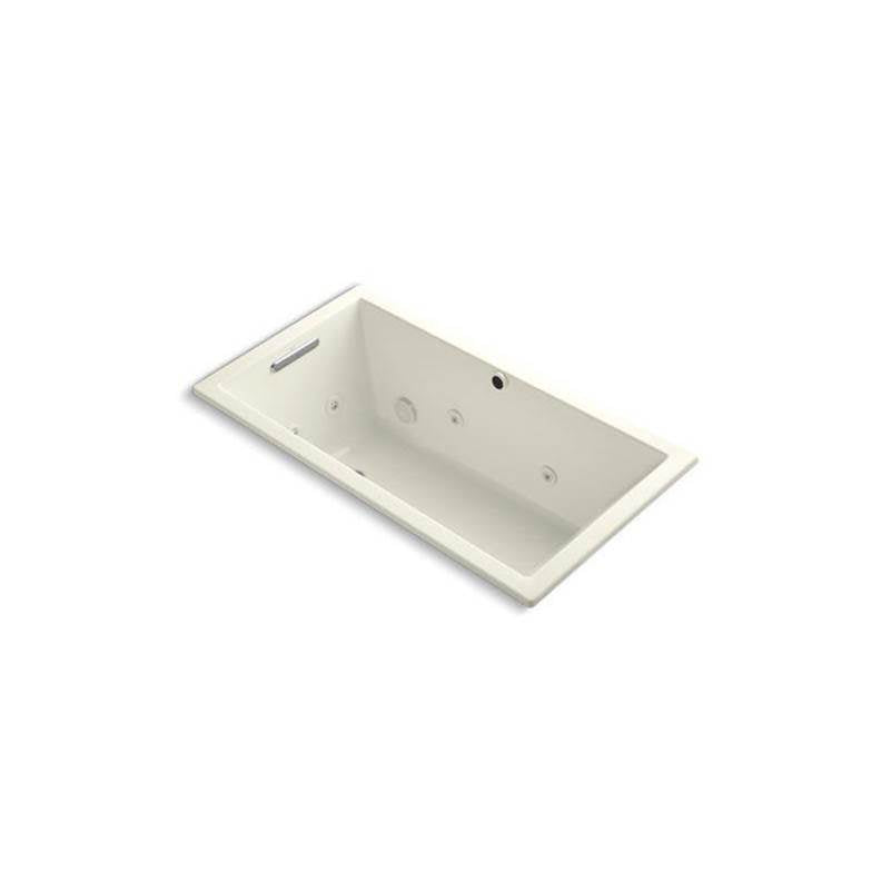 Underscore 60" x 32" drop-in heated whirlpool bath