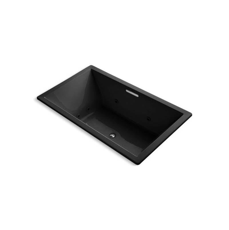 Underscore 72" x 42" drop-in heated whirlpool bath