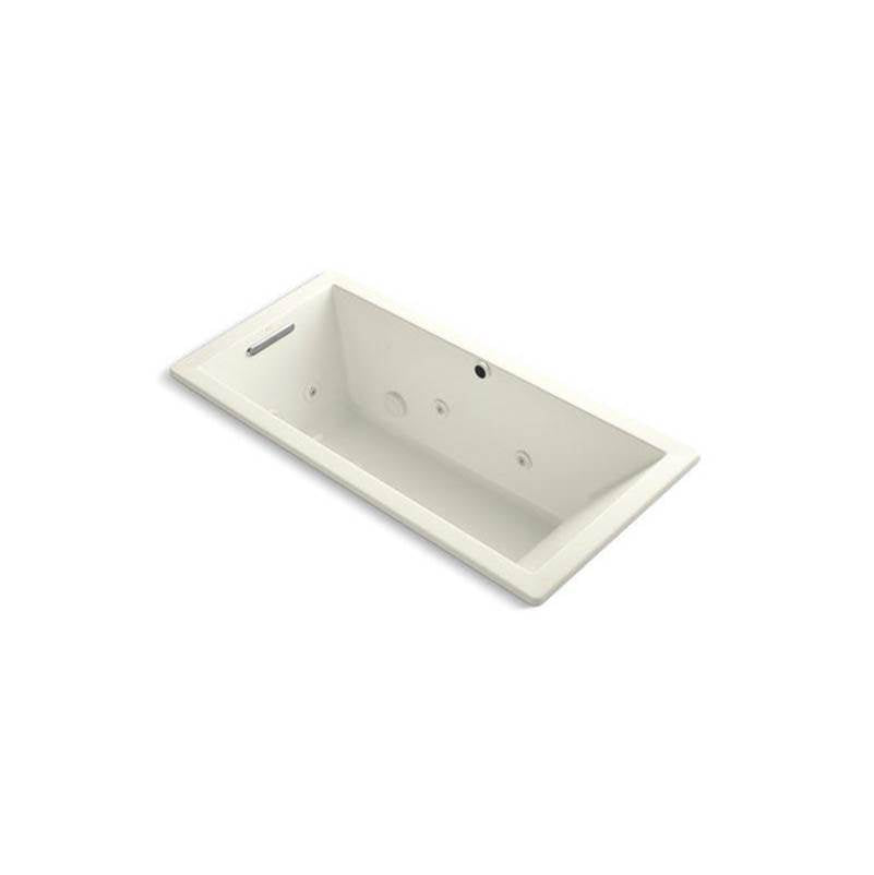 Underscore 66" x 32" drop-in heated whirlpool bath