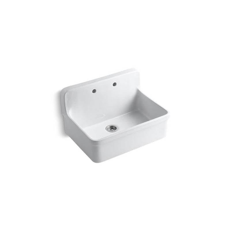 Gilford 30" top-/wall-mount single-bowl farmhouse kitchen sink