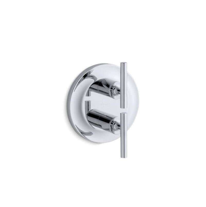 Purist MasterShower temperature and volume control valve trim