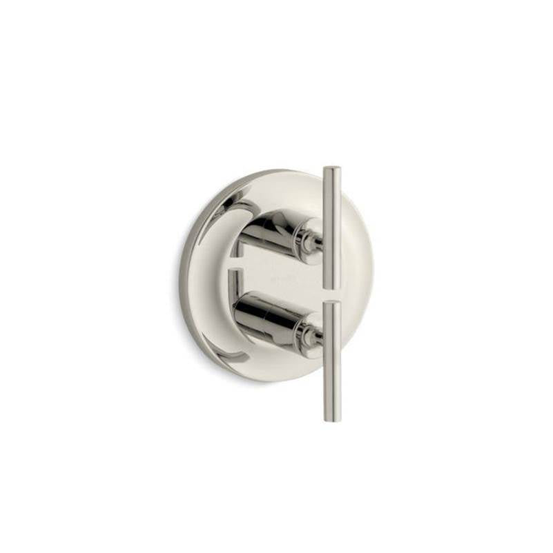 Purist MasterShower temperature and volume control valve trim