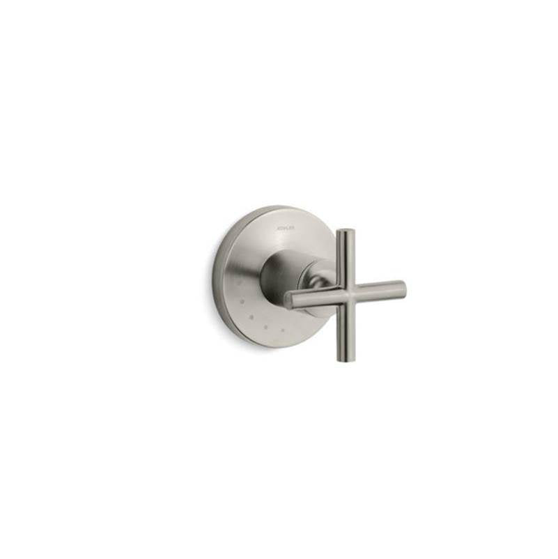 Purist MasterShower volume control valve trim with cross handle