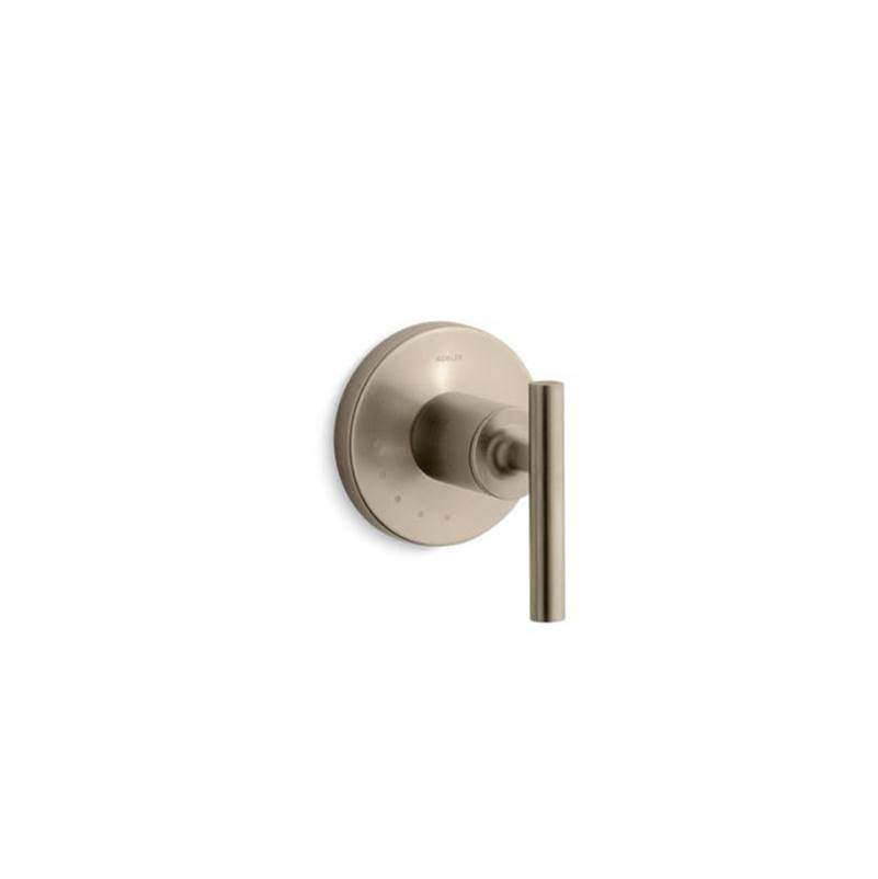 Purist MasterShower volume control valve trim with lever handle