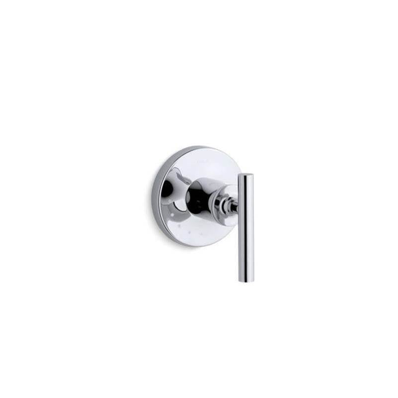 Purist MasterShower volume control valve trim with lever handle