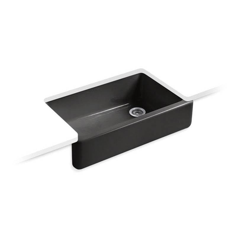 Whitehaven 35-3/4" undermount single-bowl farmhouse kitchen sink