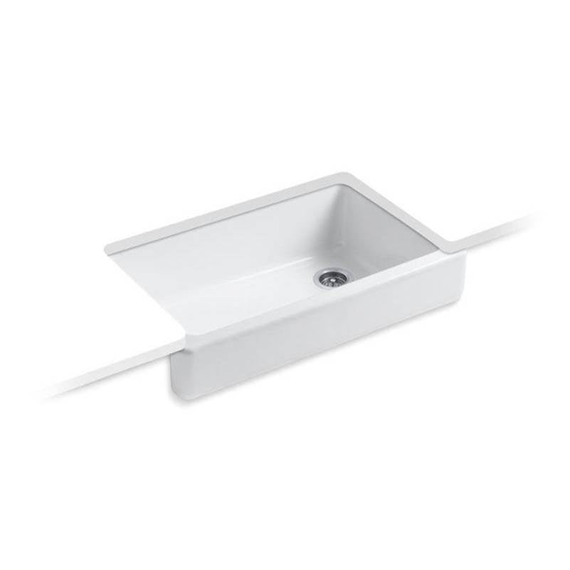Whitehaven 35-1/2" undermount single-bowl farmhouse kitchen sink