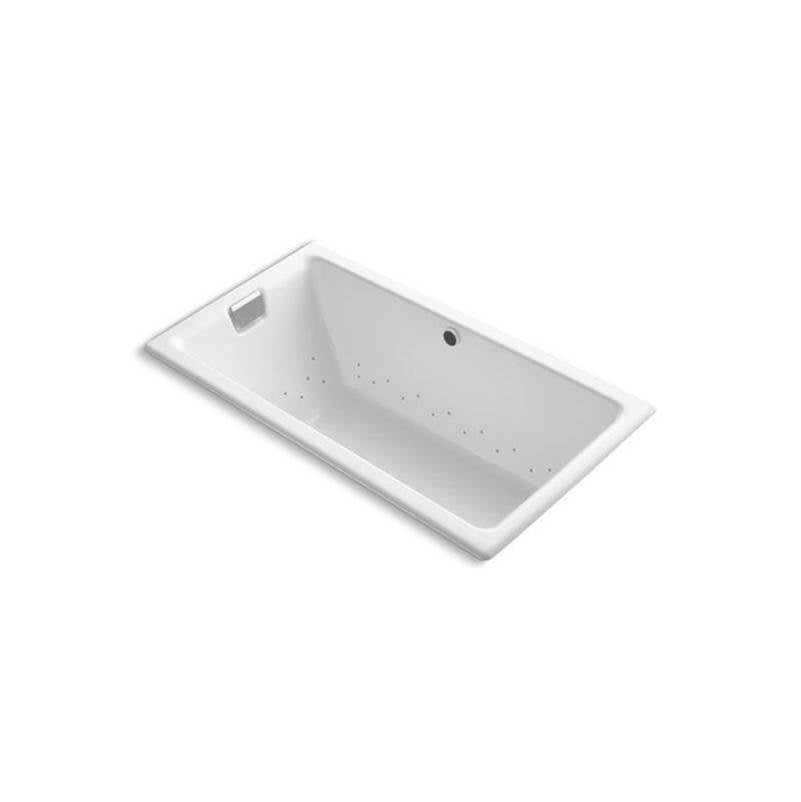 Tea-for-Two 66" x 36" drop-in Heated BubbleMassage air bath