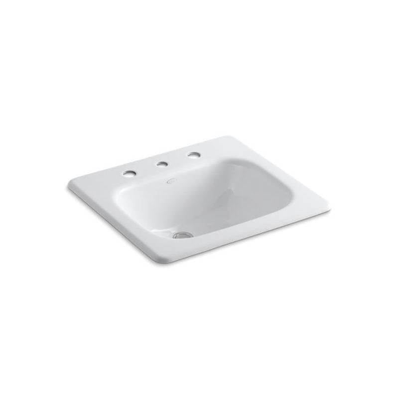 Tahoe 21" rectangular drop-in bathroom sink