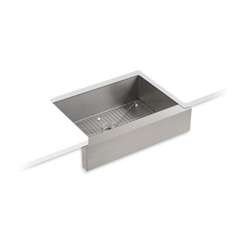 Vault 29-1/2" undermount single-bowl farmhouse kitchen sink