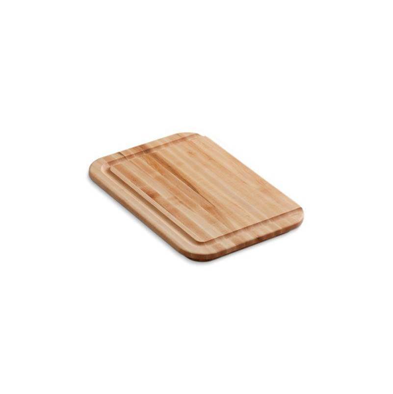 Hardwood cutting board, for Undertone , Cadence , Iron/Tones , and Toccata kitchen sinks