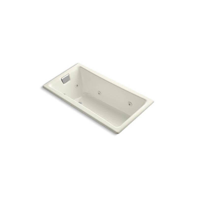 Tea-for-Two 60" x 32" drop-in/undermount whirlpool bath