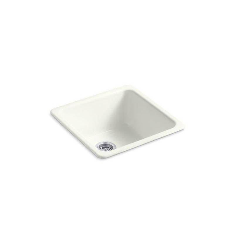 Iron/Tones 21" top-/undermount single-bowl bar sink