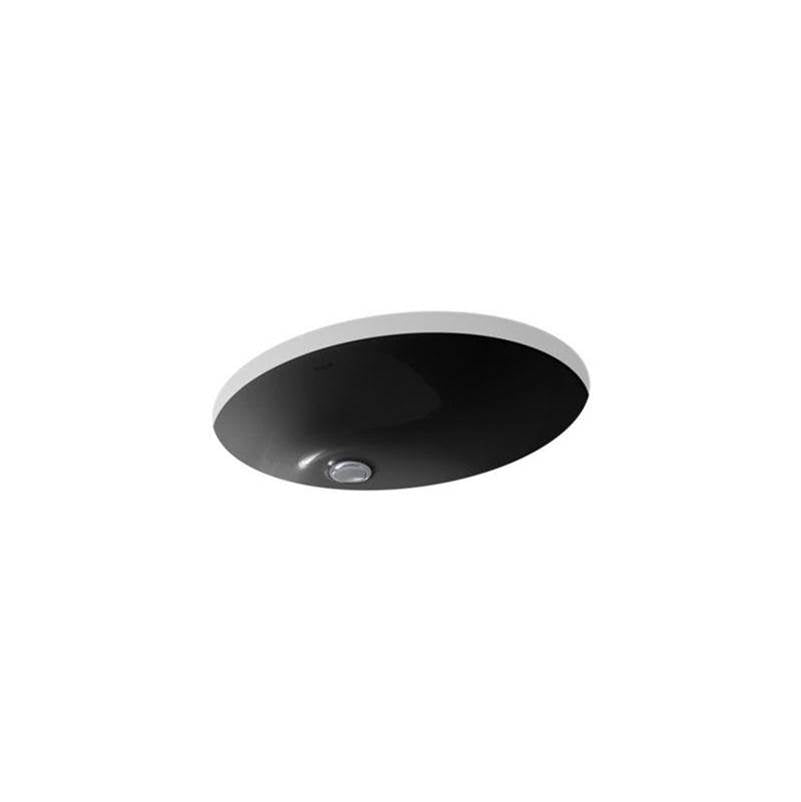 Caxton 21-1/4" oval undermount bathroom sink
