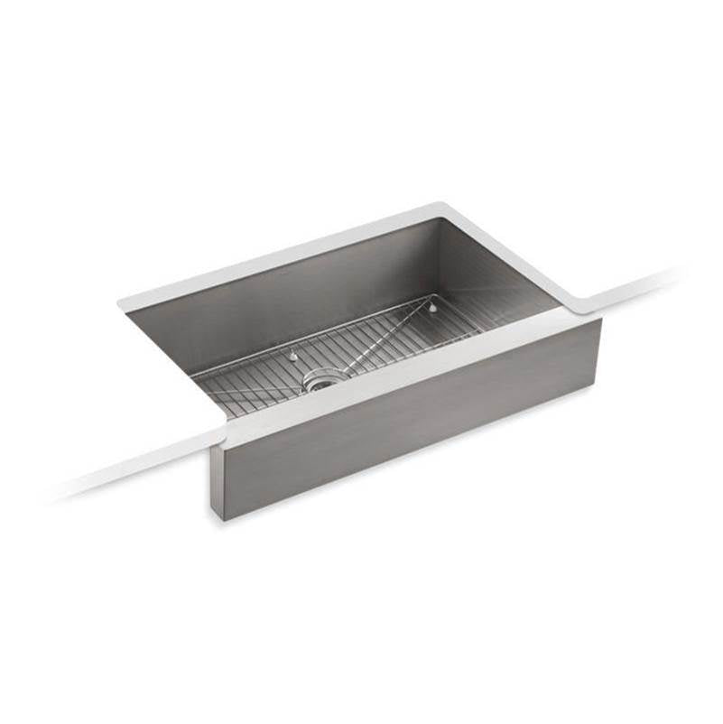 Vault 35-1/2" undermount single-bowl farmhouse kitchen sink