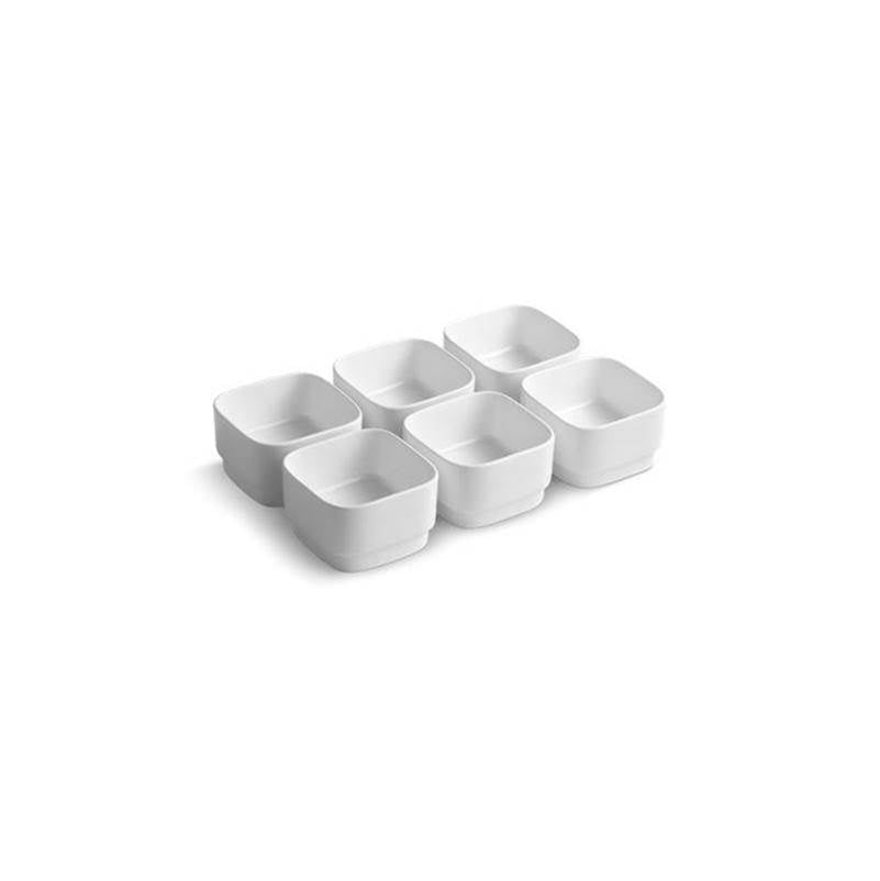 Stages Prep bowls (set of 6) for Stages 33" and 45" Sinks