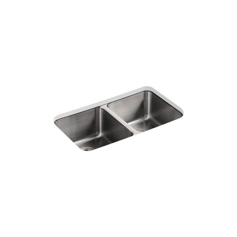 Undertone 31-1/2" undermount double-bowl kitchen sink