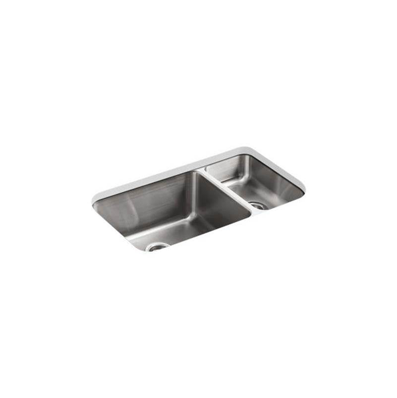 Undertone 31-1/2" undermount double-bowl kitchen sink