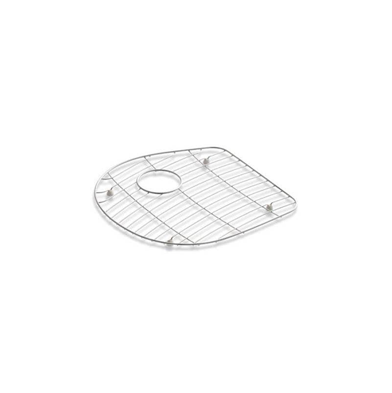 Iron/Tones Stainless steel sink rack, 16-3/8" x 16-5/16" for left-hand bowl of K-6498 Iron/Tones Smart Divide kitchen sink