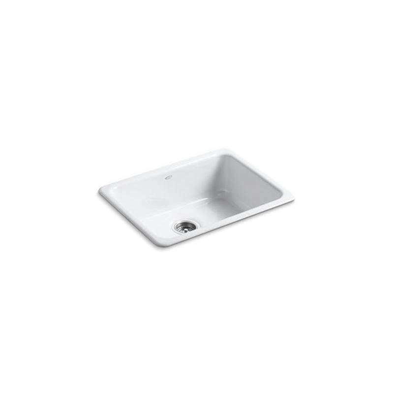 Iron/Tones 24-1/4" top-/undermount single-bowl bar sink