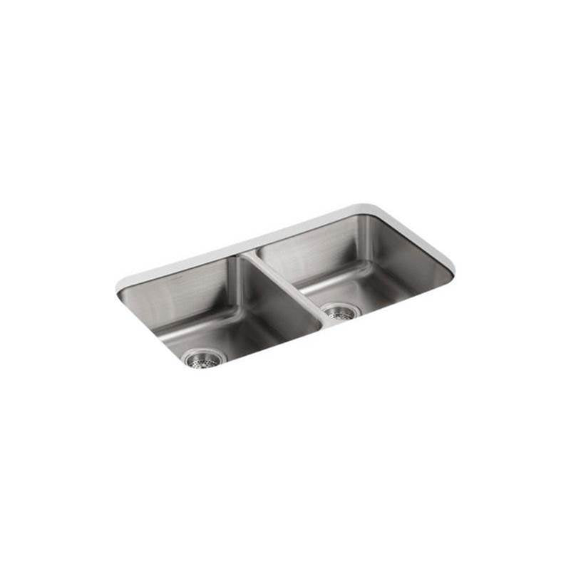 Undertone 31-1/2" undermount double-bowl kitchen sink