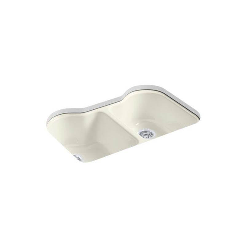 Hartland 33" undermount double-bowl kitchen sink