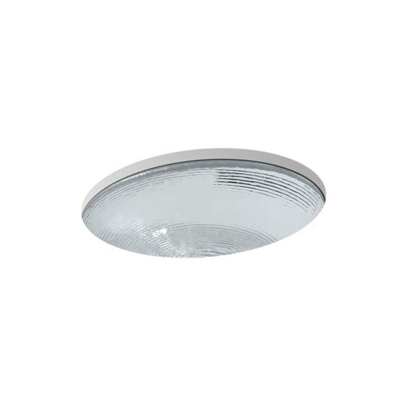 Whist 19" oval undermount bathroom sink, no overflow