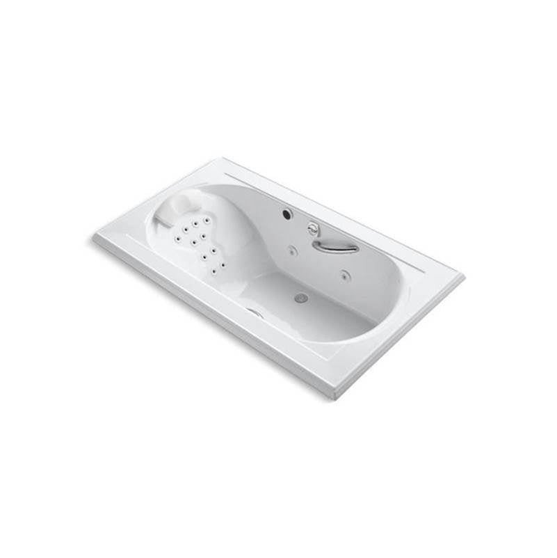 Memoirs 72" x 42" drop-in heated whirlpool bath