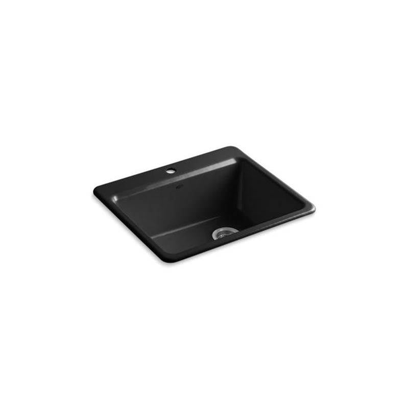 Riverby 25" top-mount single-bowl kitchen sink