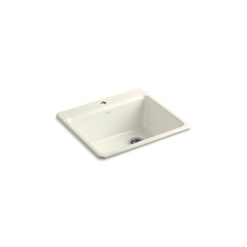 Riverby 25" top-mount single-bowl kitchen sink
