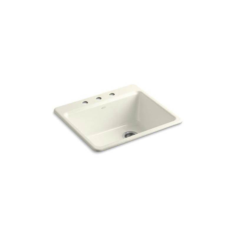 Riverby 25" top-mount single-bowl kitchen sink