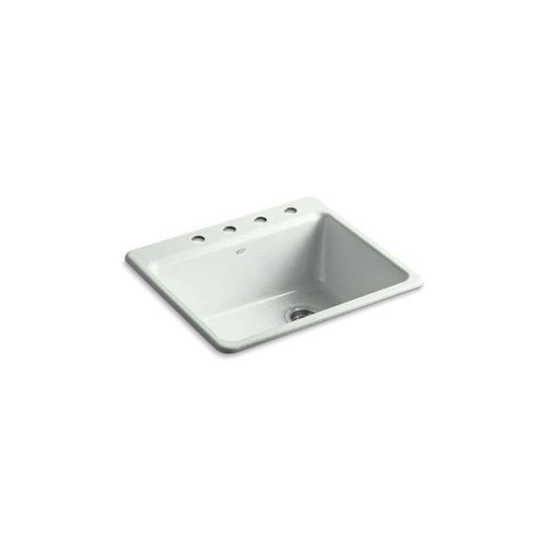 Riverby 25" top-mount single-bowl kitchen sink