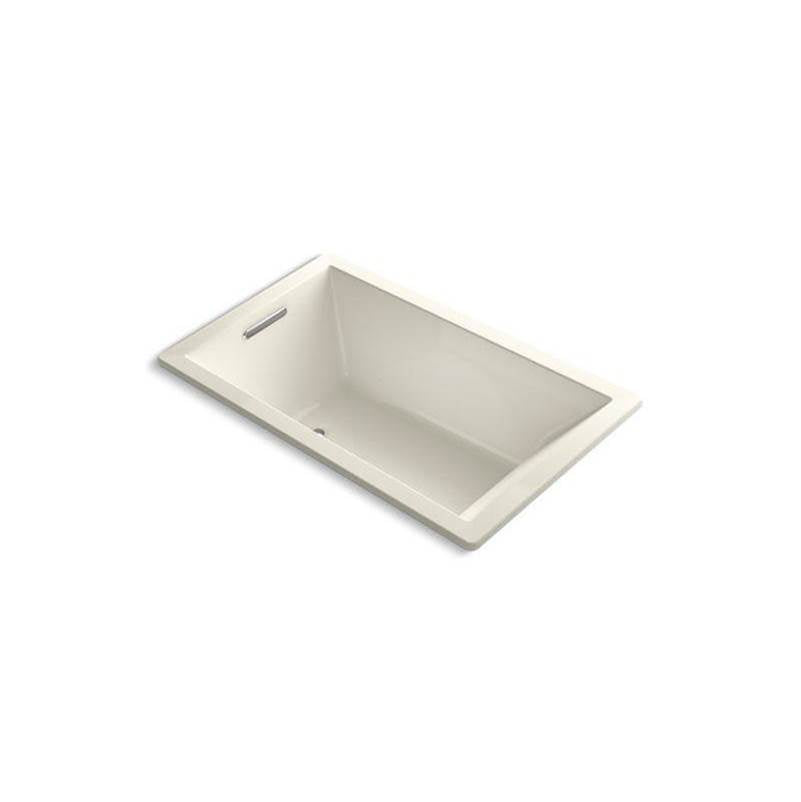 Underscore 60" x 36" drop-in Heated BubbleMassage air bath with Bask heated surface