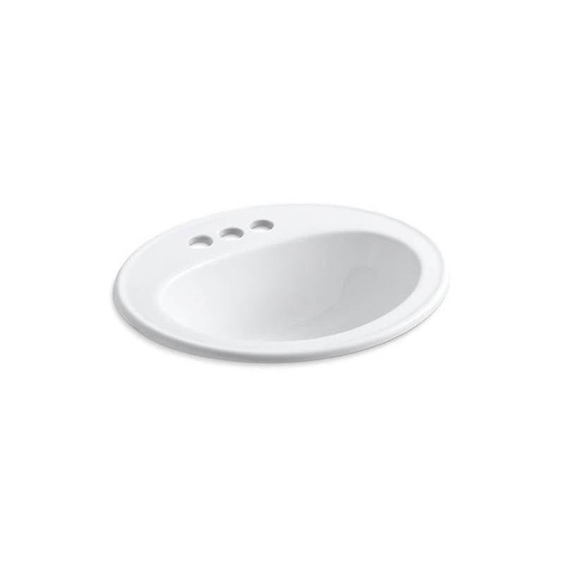 Pennington 20-1/4" oval drop-in bathroom sink