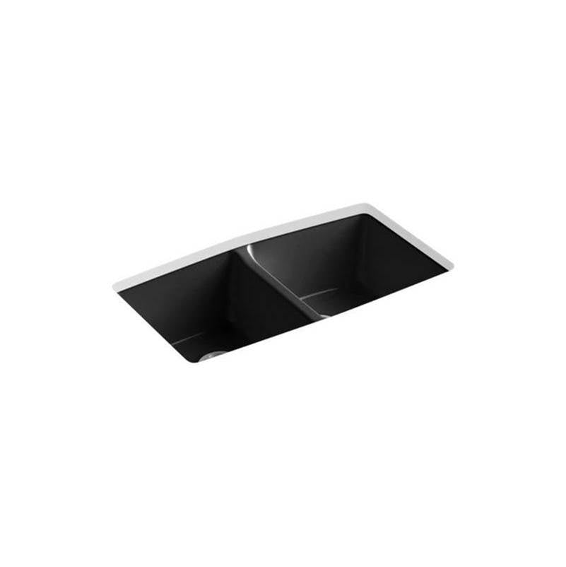 Brookfield 33" undermount double-bowl kitchen sink