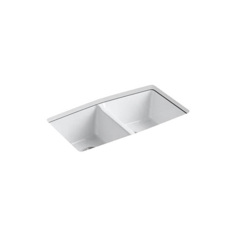 Brookfield 33" undermount double-bowl kitchen sink
