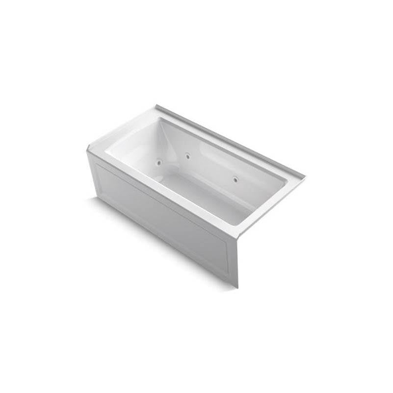 Archer 60" x 30" alcove whirlpool bath, right drain