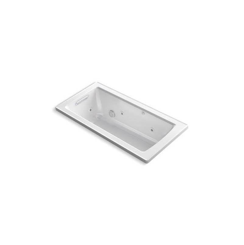 Archer 60" x 30" drop-in whirlpool bath with heat and Comfort Depth design