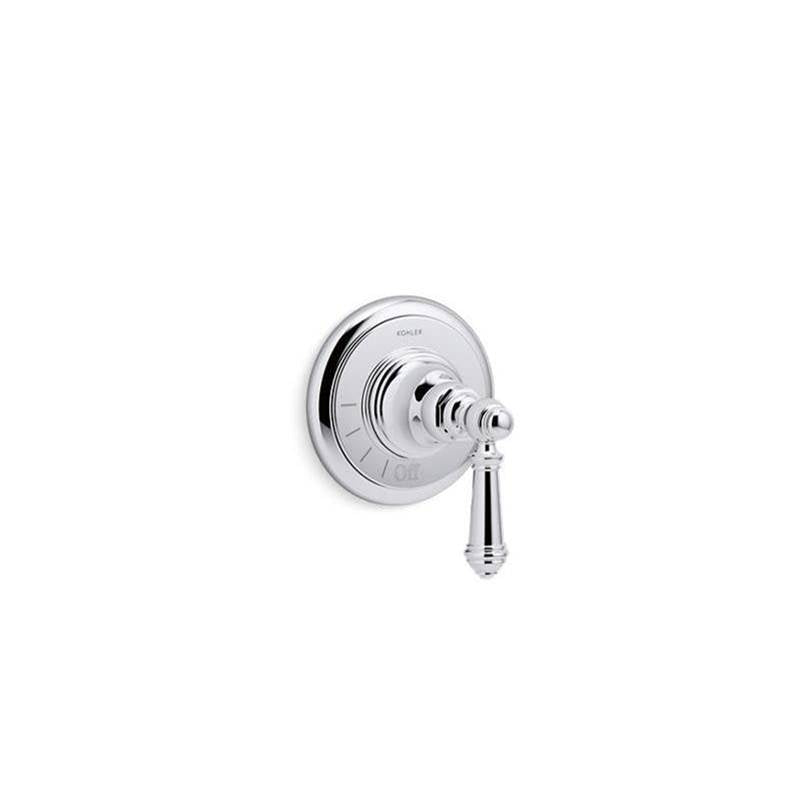 Artifacts MasterShower volume control valve trim with lever handle