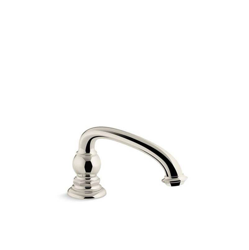 Artifacts Deck-mount bath spout with Arc design